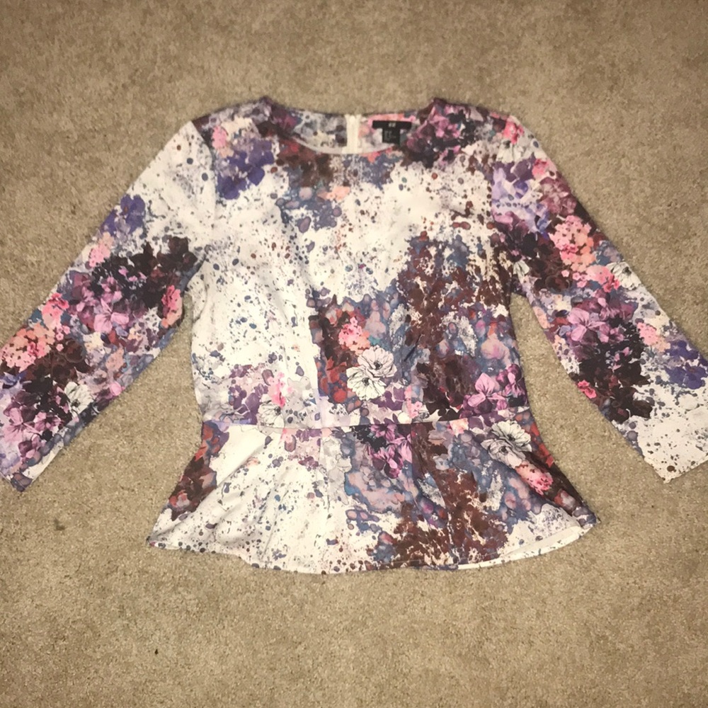 Pretty Peplum top!